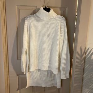 Express hi-low hem sweater NWT
